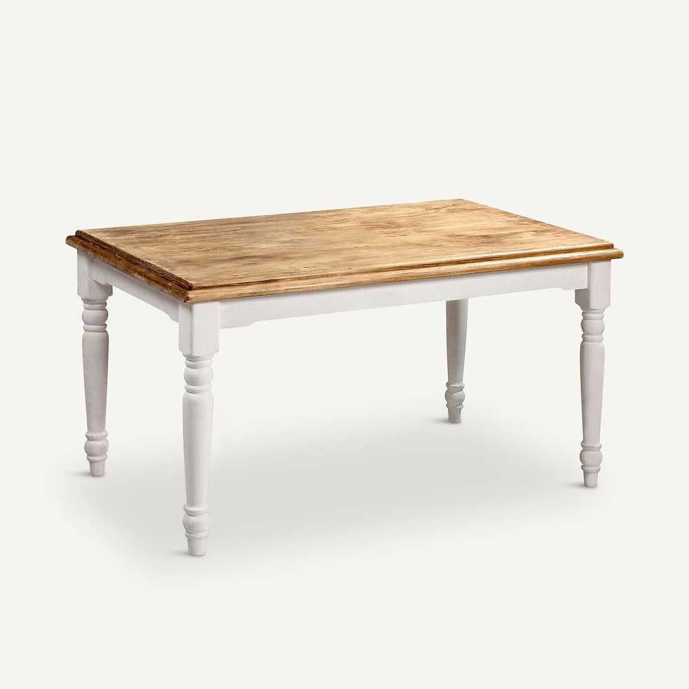 Mesa de refeições rectangular -  6 pessoas