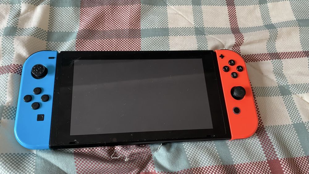 Conjunto completo nintendo switch