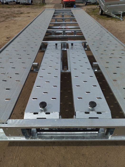 Laweta Temared Car na 2 auta 8m 3500DMC 3 osie dostawa mocna