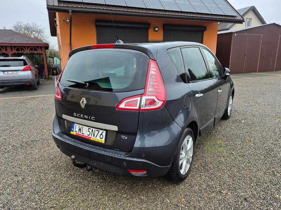 Renault Megane Scenic 1,4 TCE LPG 2011 r zarejestrowany Hak Nawigacja