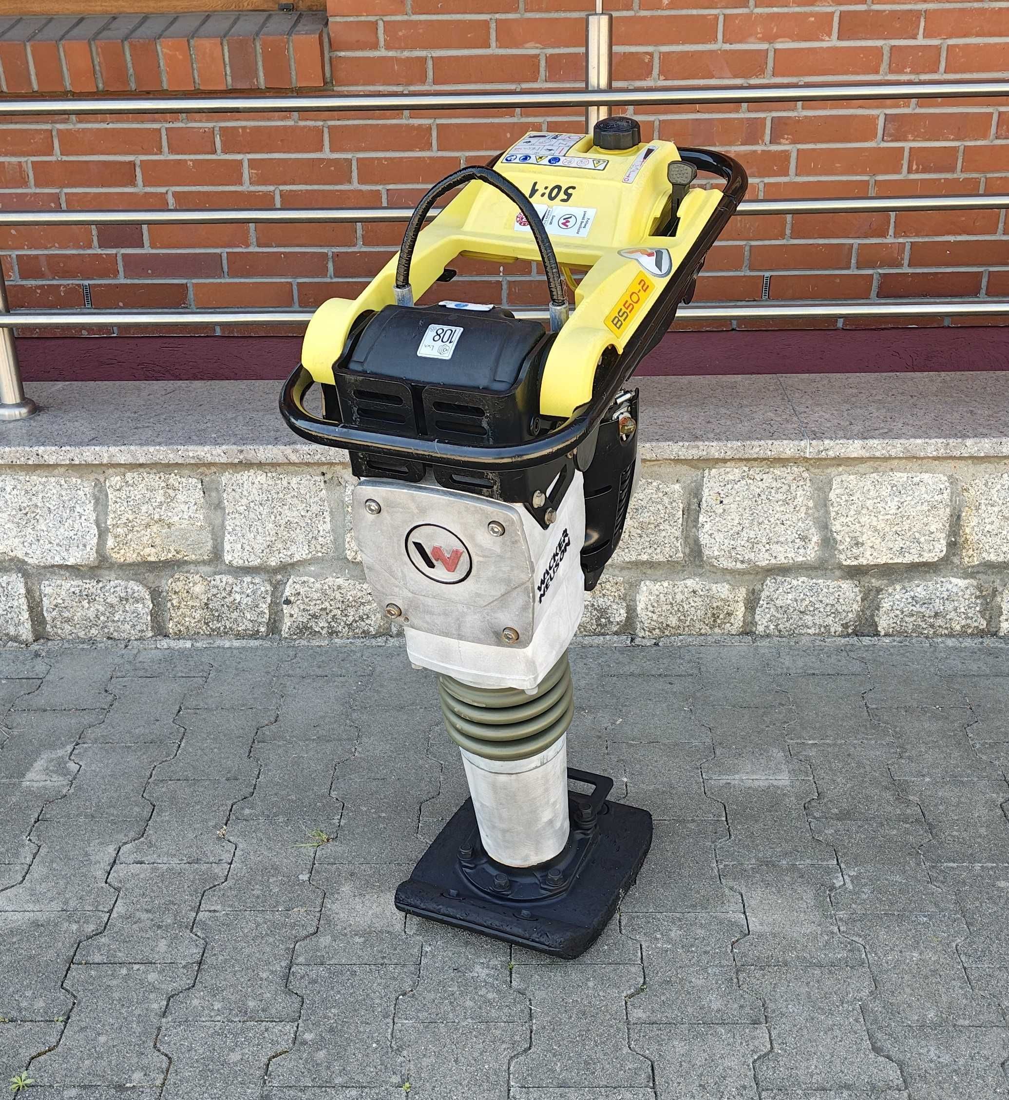 Ubijak Skoczek Zagęszczarka Wacker Neuson BS50-2 Husqvarna Bomag Belle