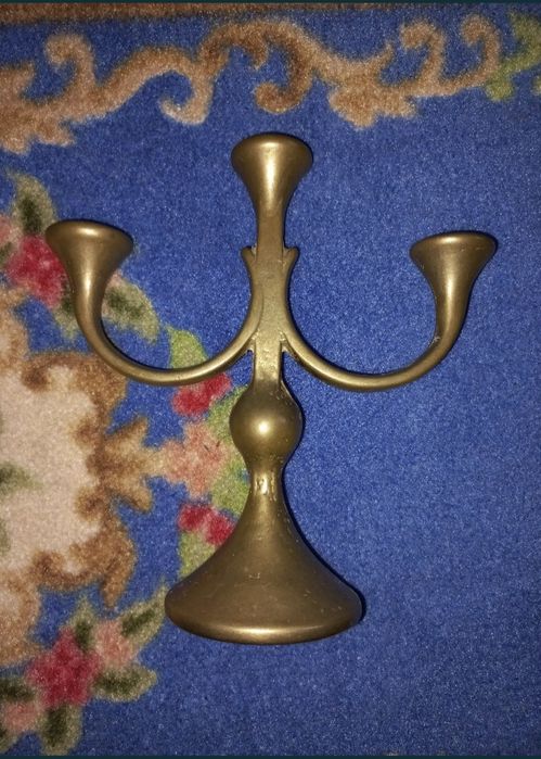 Вінтажні латунні підсвічники