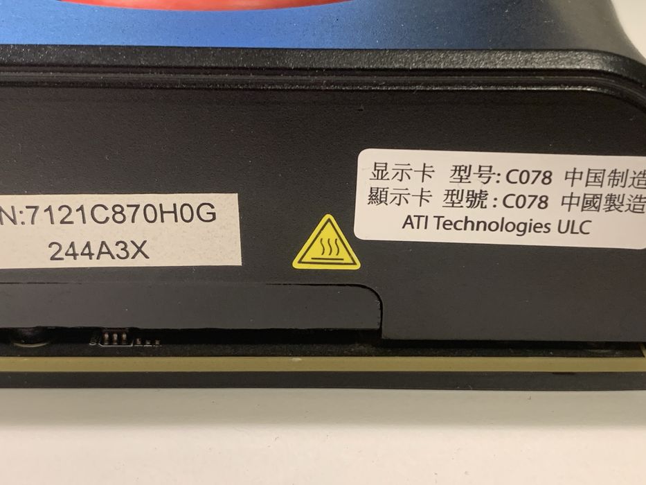 ATI (AMD) RADEON 5870 Mac edition 1GB DDR5