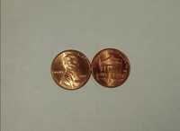 США 1 цент Призедент Линкольн
