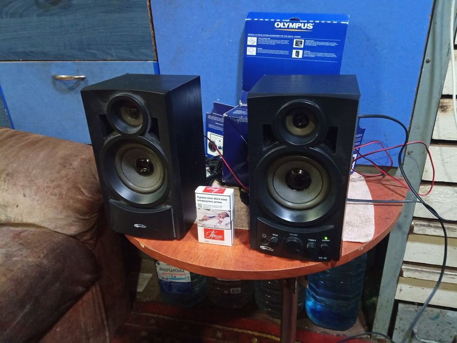 Компьютерные колонки Gemix в отличном состоянии