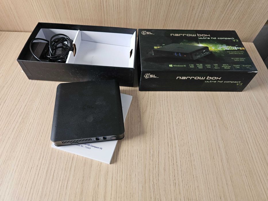MINI PC CSL Narrow Box – Ultra HD Compact V3