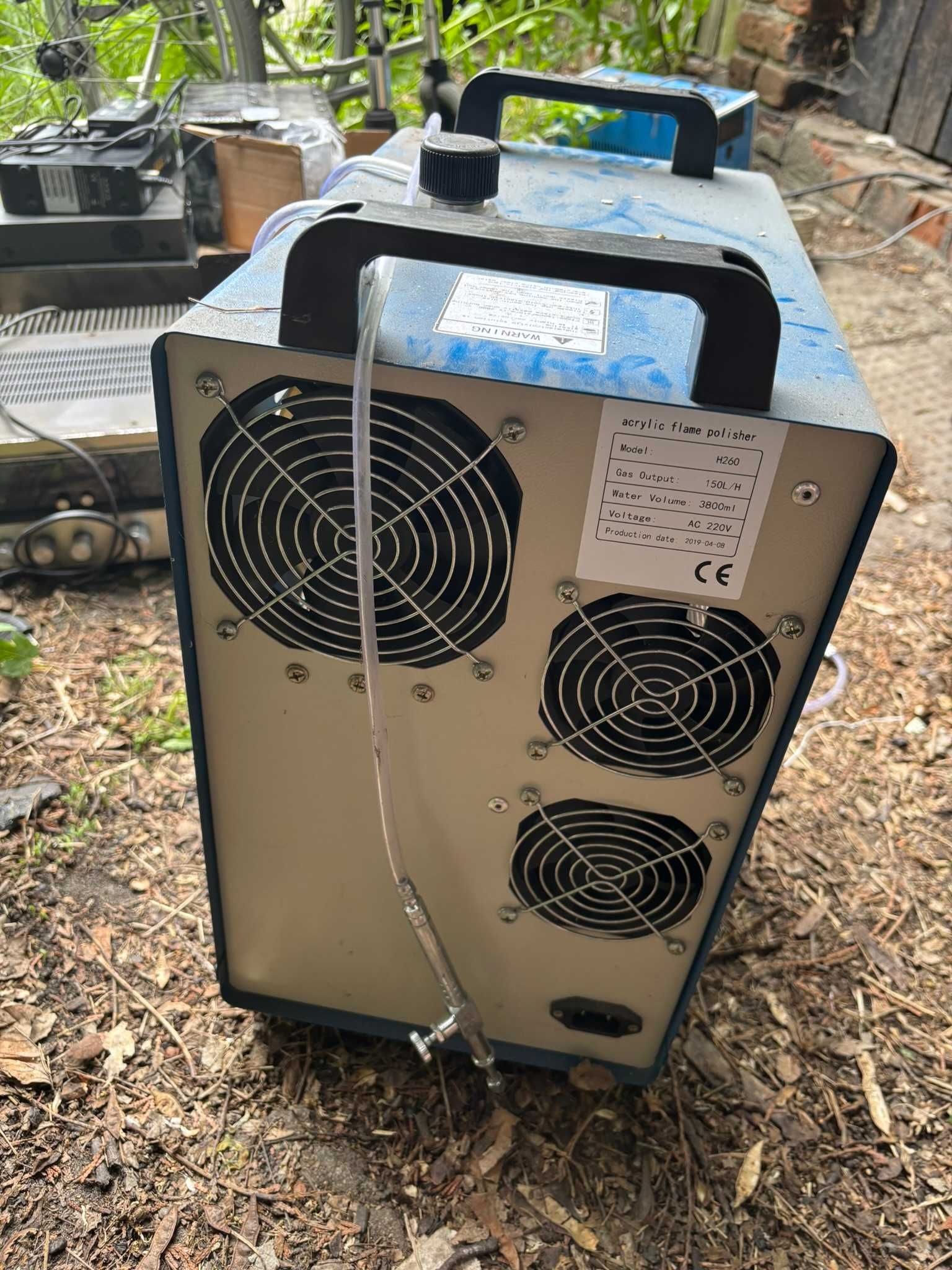 > akrylowa maszyna do polerowania generator wodoru palnik H260 150L