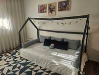 Estrutura de Cama Casa de Criança 90x200cm