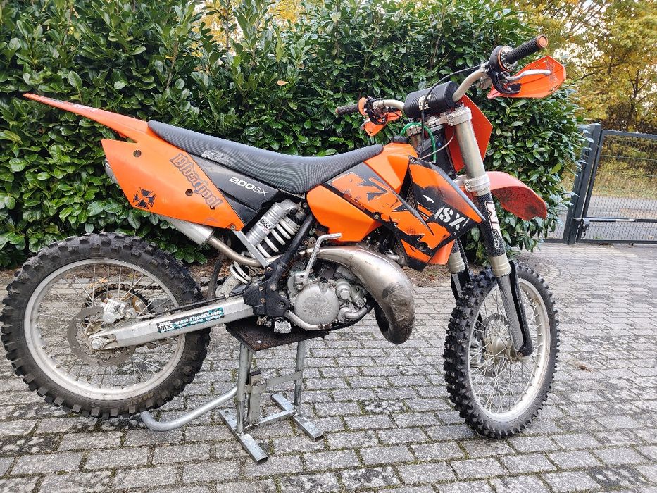 Motocykl Crossowy KTM 200/250SX