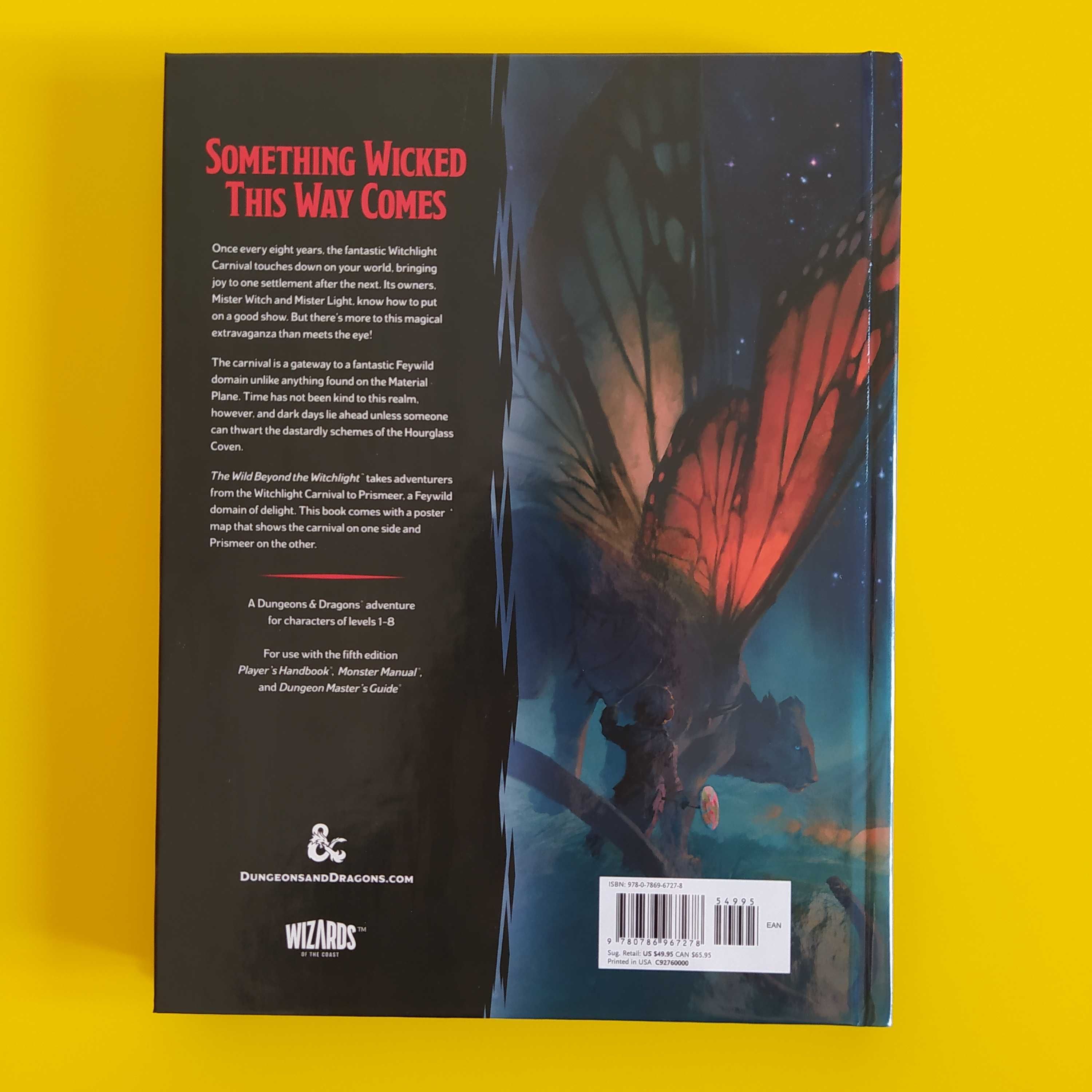 Livro Dungeons & Dragons The Wild Beyond the Witchlight