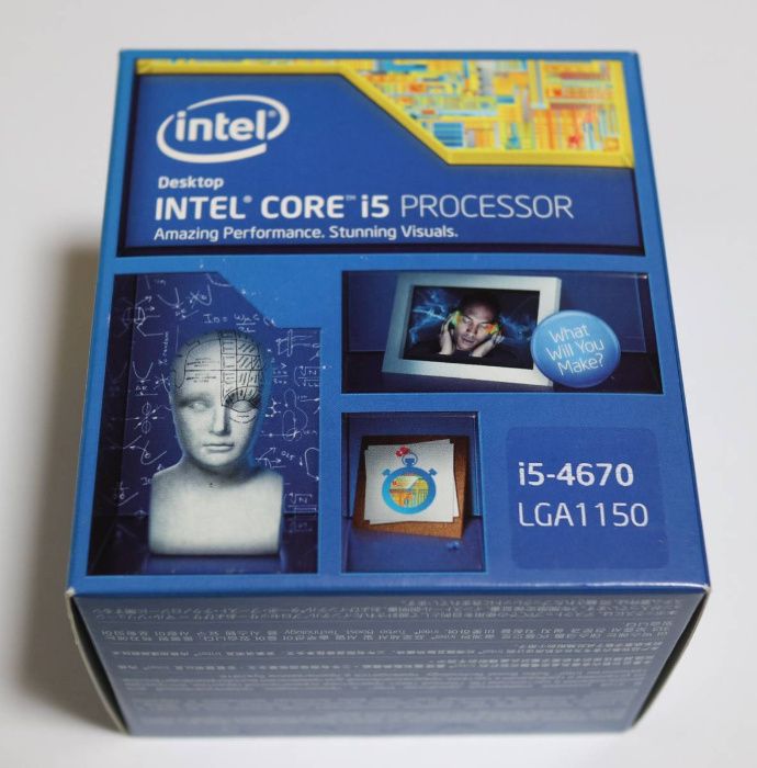 Intel i5-4670 (3.4 Ghz) - Processador (CPU) - Socket (LGA) 1150 (1)