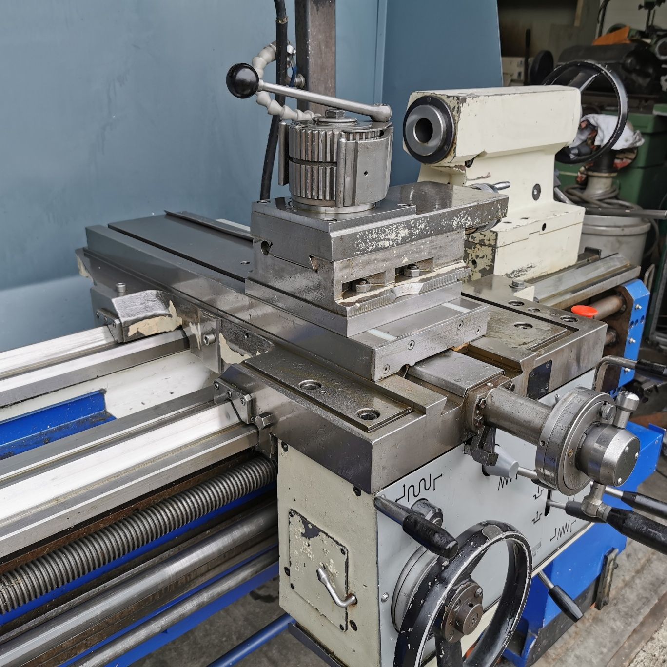 Tokarka TUR 630M x 2000 Remont Odczyt Newall Podtrzymka Okular