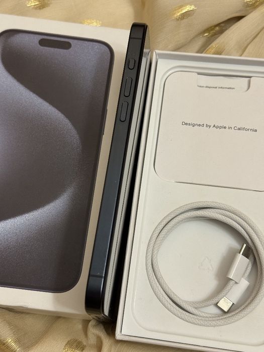 iPhone 15 Pro Max Blue  Titanium 256 gb