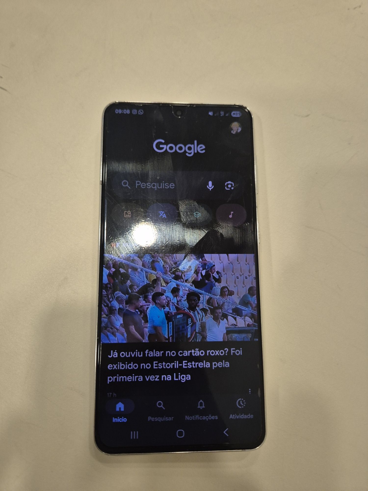 Samsung S21 como novo