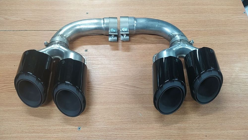 Porsche cayenne 9y0 насадки глушника