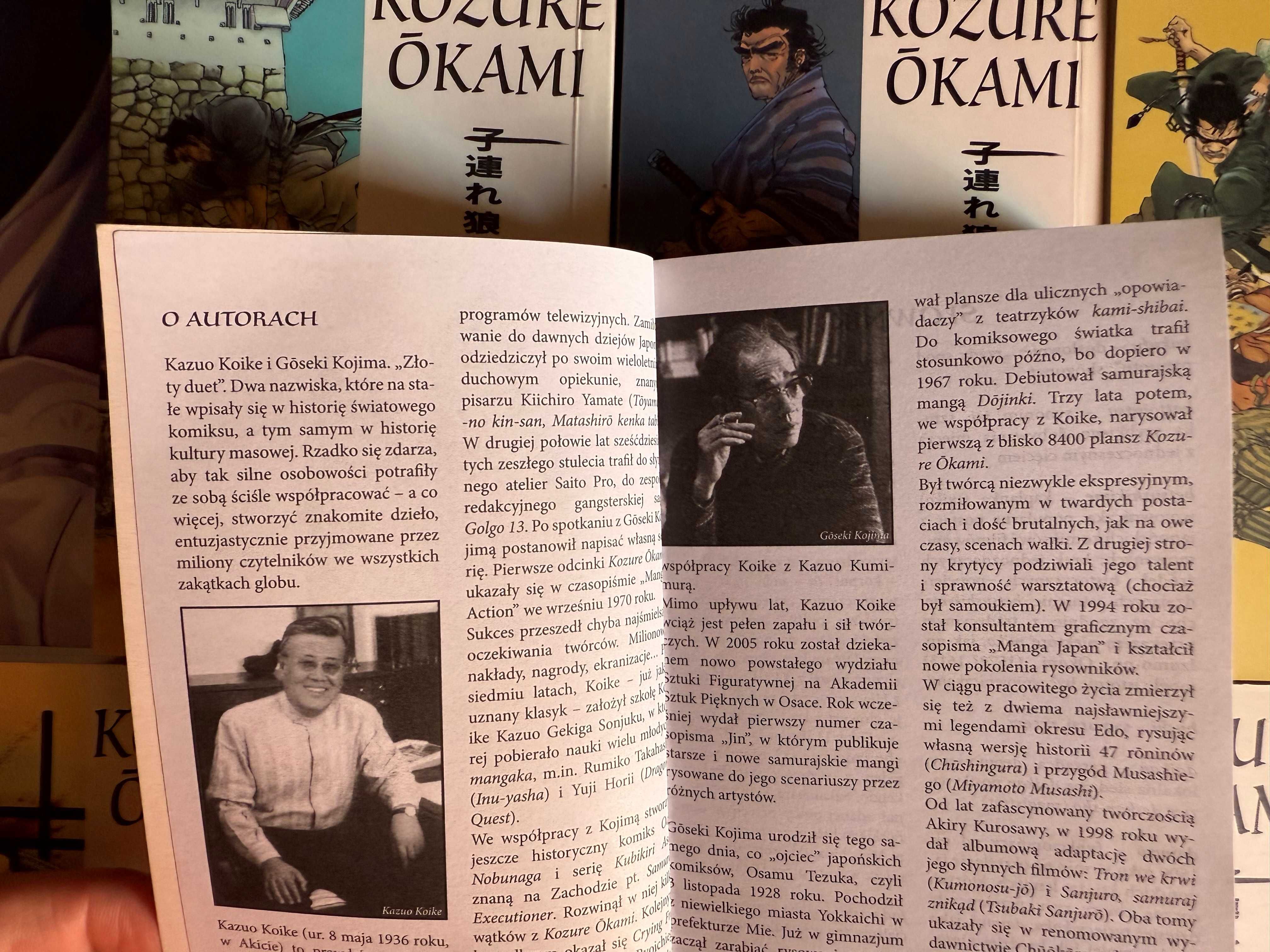 Samotny Wilk i Szczenię - tom 1-7 - oryginalne polskie wydanie