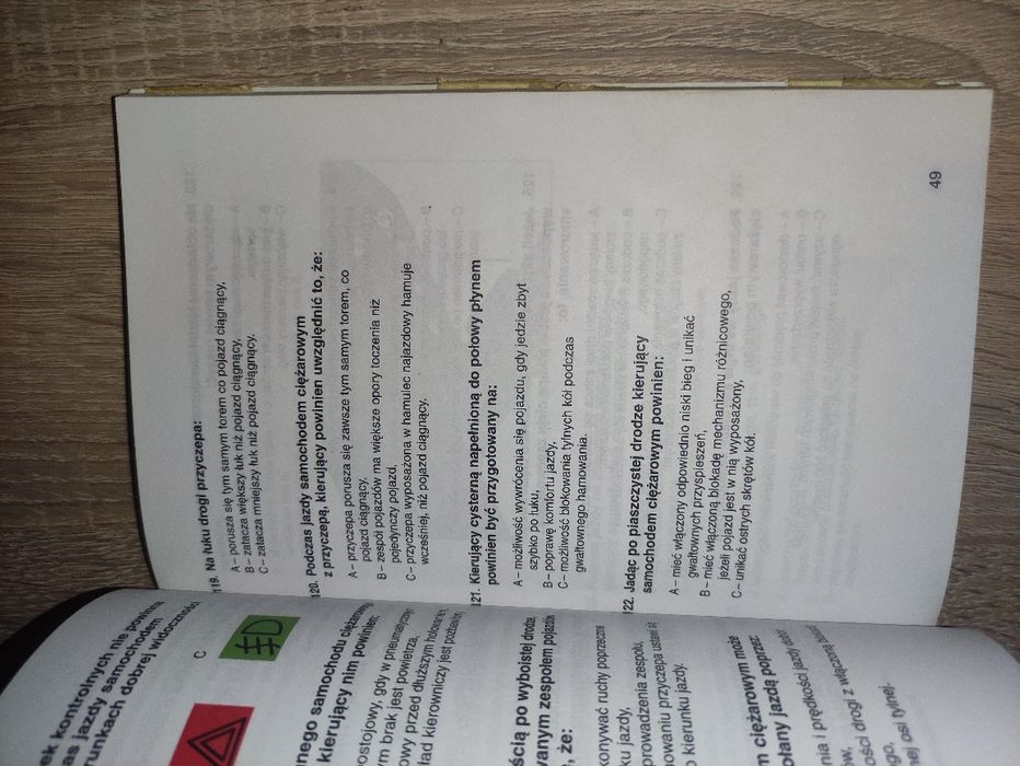 Książka prawo jazdy pytania testowe CD