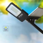 Hybrydowa Lampa Uliczna Solarna V-TAC 50W LED  4000lm