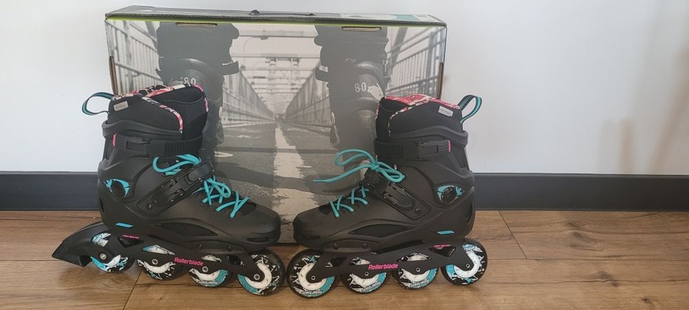 Rolki damskie Rollerblade 40.5 RB Cruiser W jak nowe