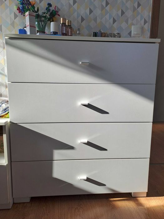 komoda Meblik 90 uni white