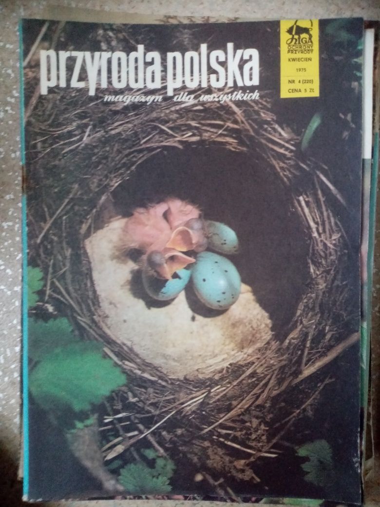 Gazety Przyroda Polska od '71 do' 79 roku