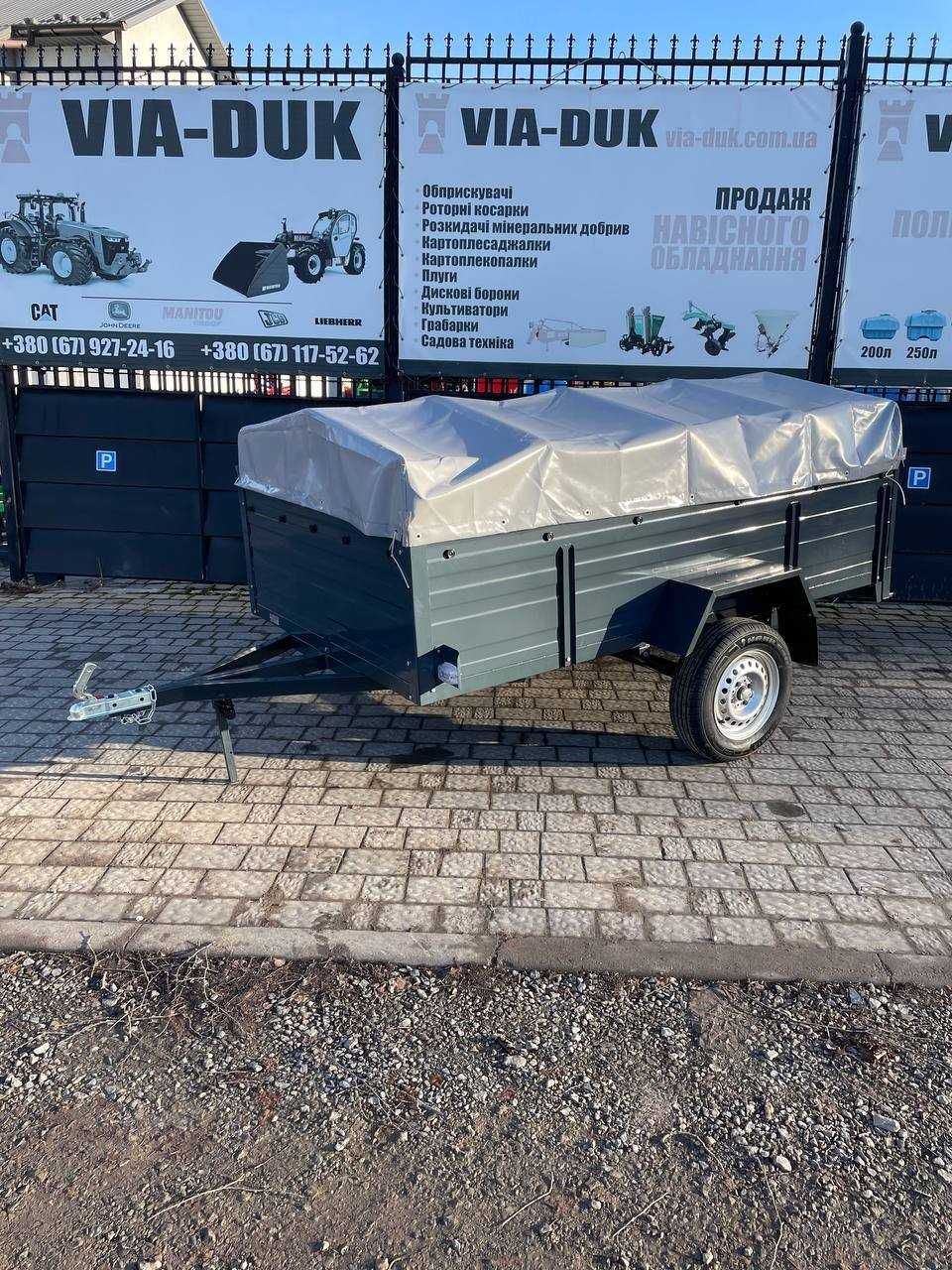 Причеп автомобільний АМС 750 2500х1500мм ПРИЦЕП\ПРИЧІП