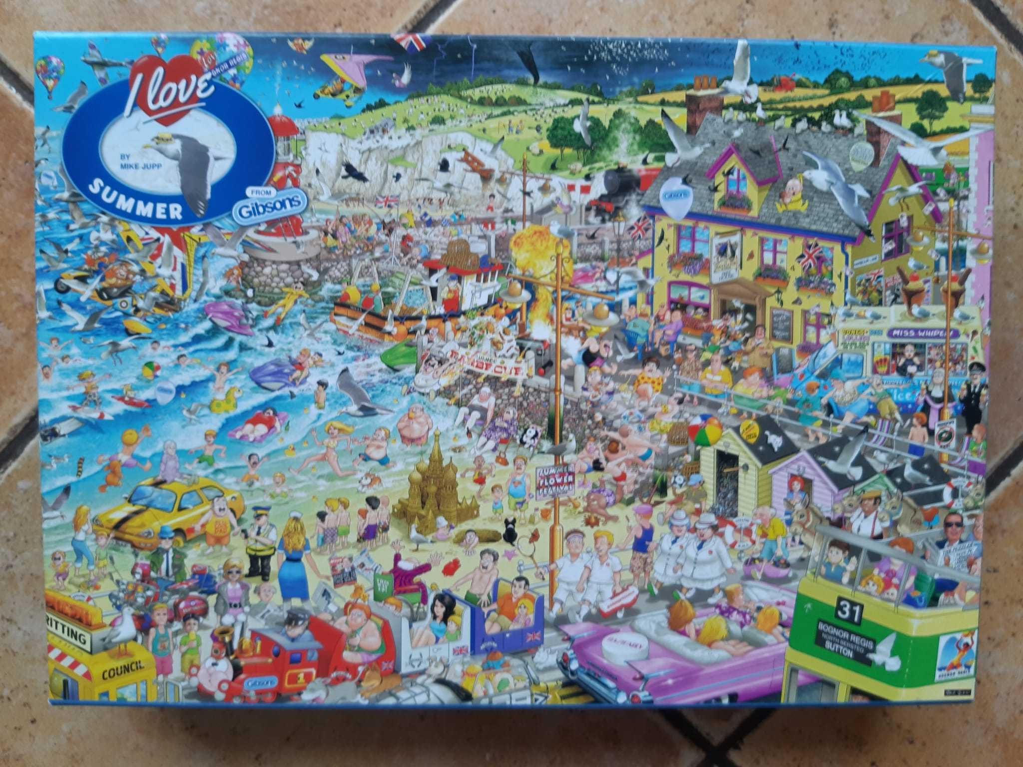 Puzzle Gibsons 1000 elementów I love summer