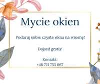 Usługa - mycie okien Wrocław