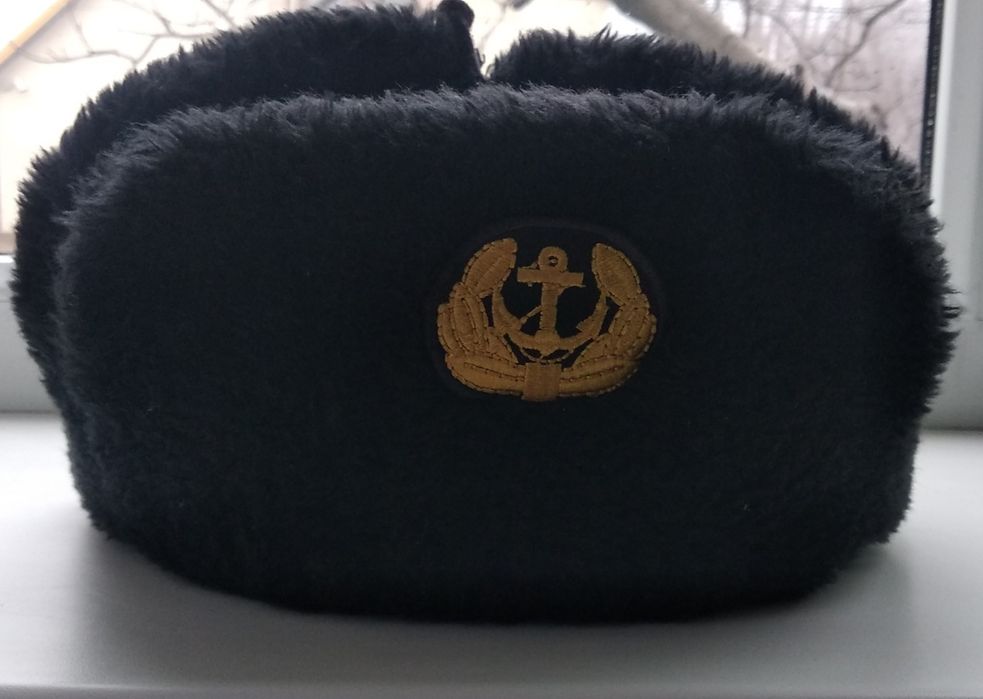 Шапка форменная зимняя ( курсант мореходного училища колледжа)