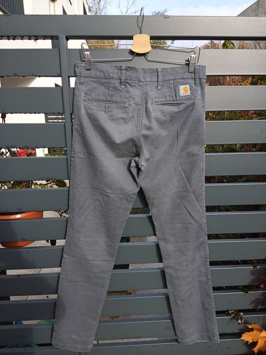 Carhartt spodnie chinosy męskie