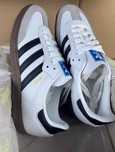 Promocja\Posiadać dowód*airDamskieAdidasSamba WhiteUnisexTrampki 42.5
