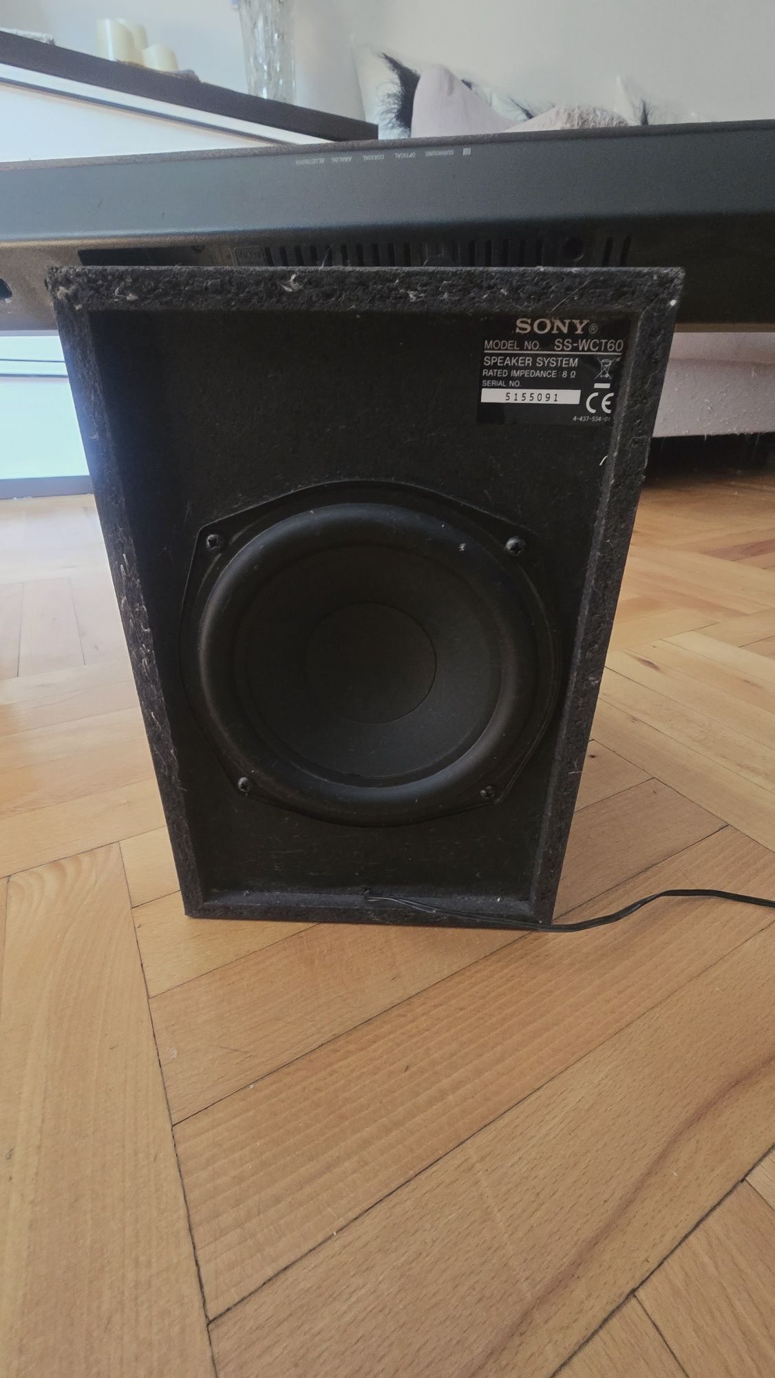 Głośnik soundbar Sony SS-WCT60.
