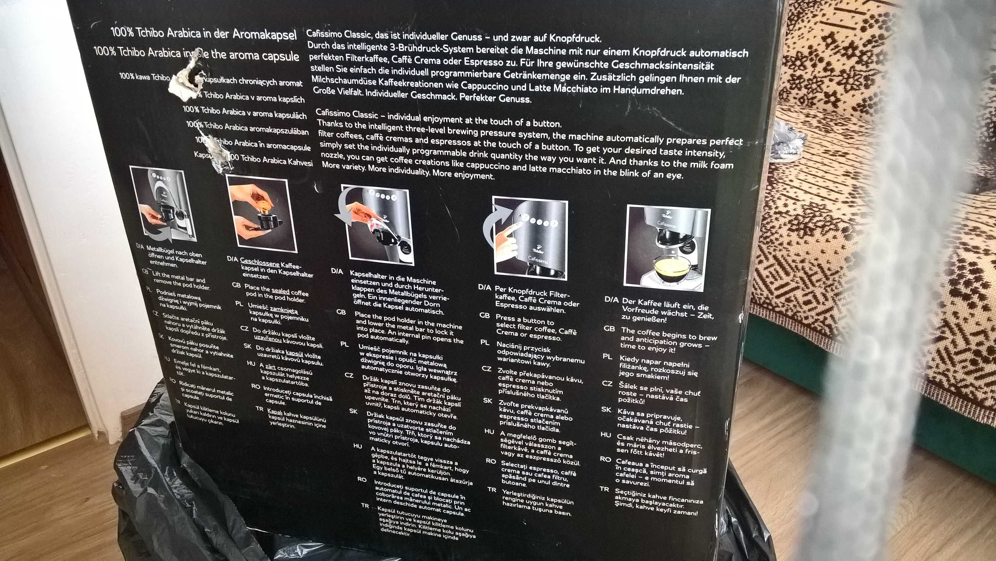 Expres do kawy na kapsułki .