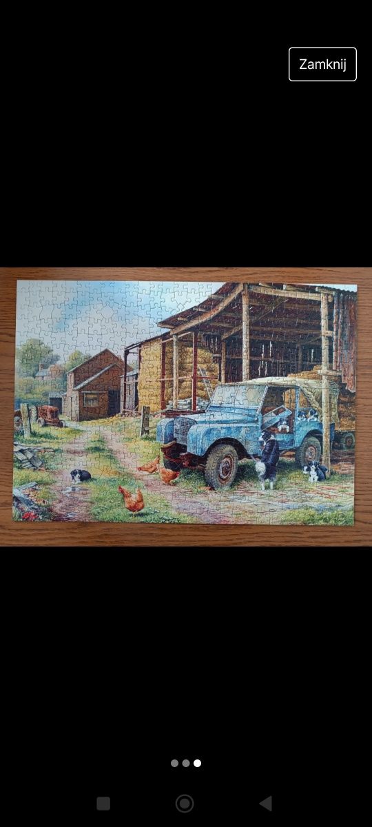Puzzle 500 elementów mobile home