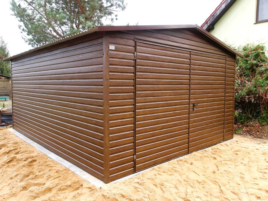 PROMOCJA! Garaż PREMIUM  magazyn schowek, różne kolory 6x5 6x6 OD RĘKI