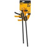DeWALT DWHT0-83158 Струбцини М тригерні 30 см до 60кг,2шт/глибина 62мм