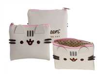 portfel zapinany na zamek kotek pusheen the cat portmonetka