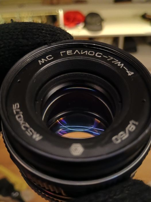 MC Helios 77M-4 50mm F1,8 + Adapter M42