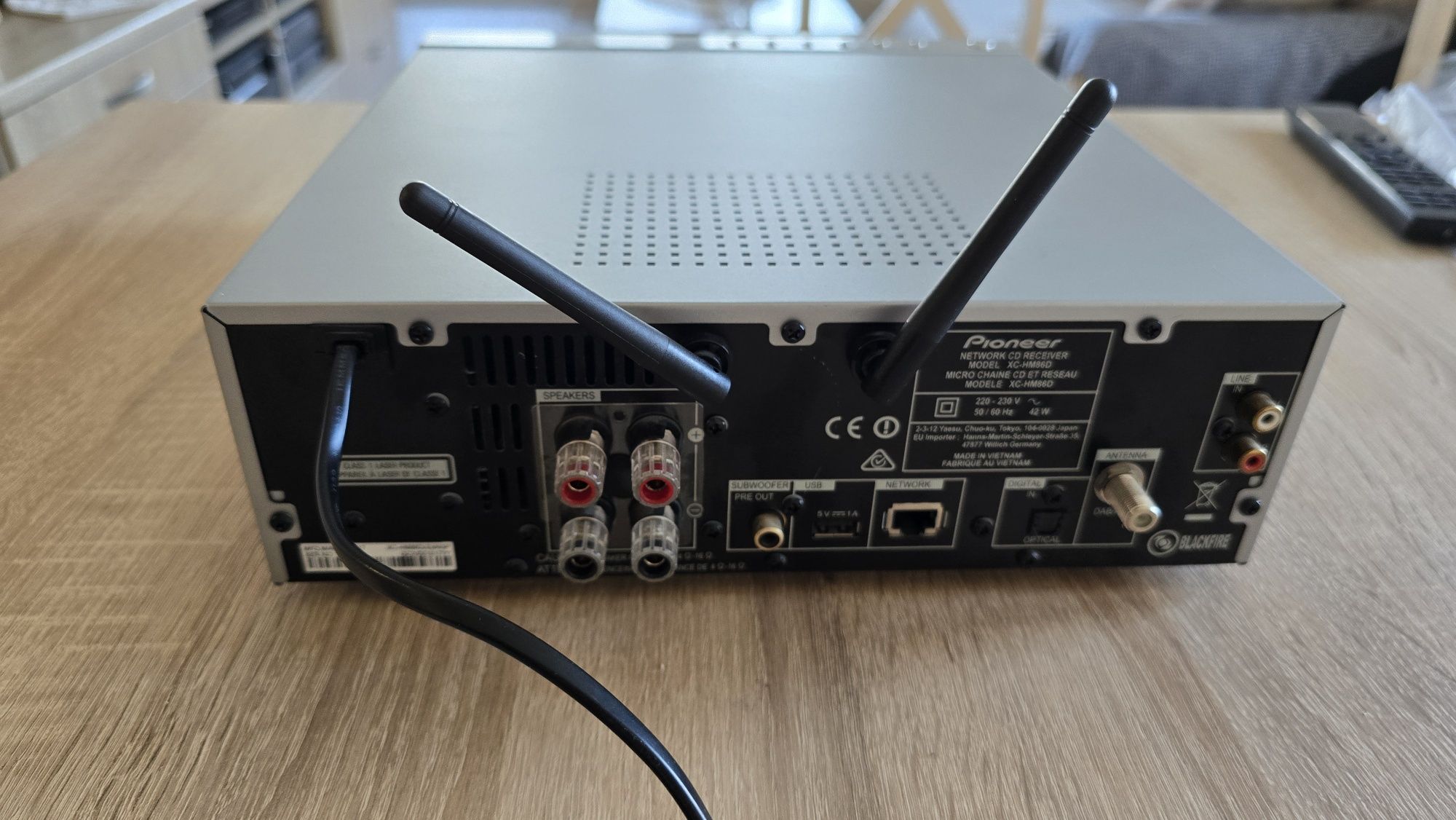 Amplituner sieciowy Pioneer XC-HM86D DAB+, WiFi, Spotify, AirPlay
