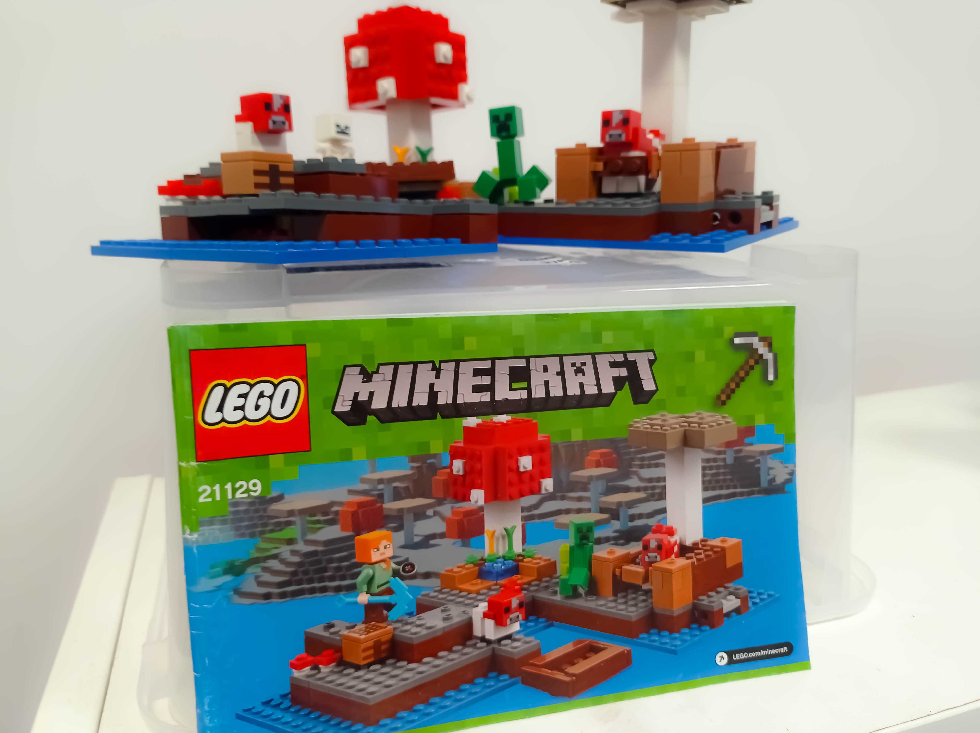 Zestaw LEGO 21129 Minecraft - Grzybowa wyspa