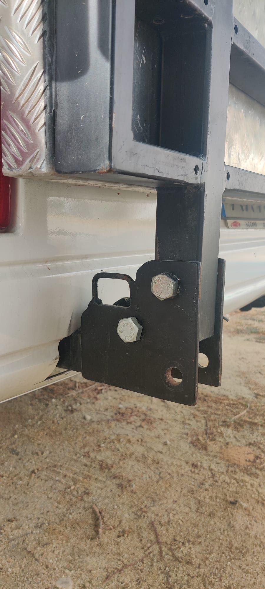 Suporte de mota para autocaravana