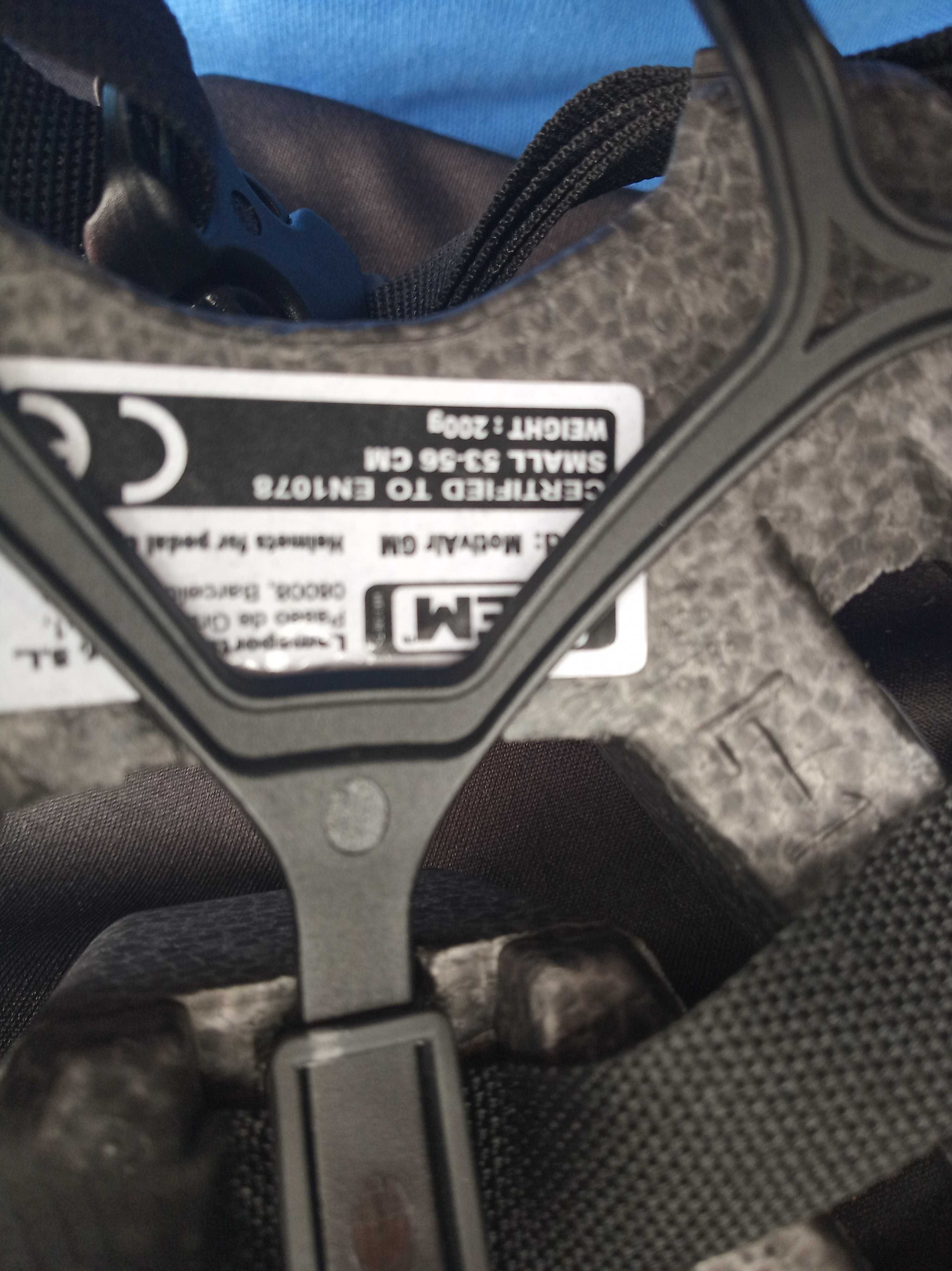 Capacete ciclismo Carbono LEM Motiv Air - Preto - Tamanho S