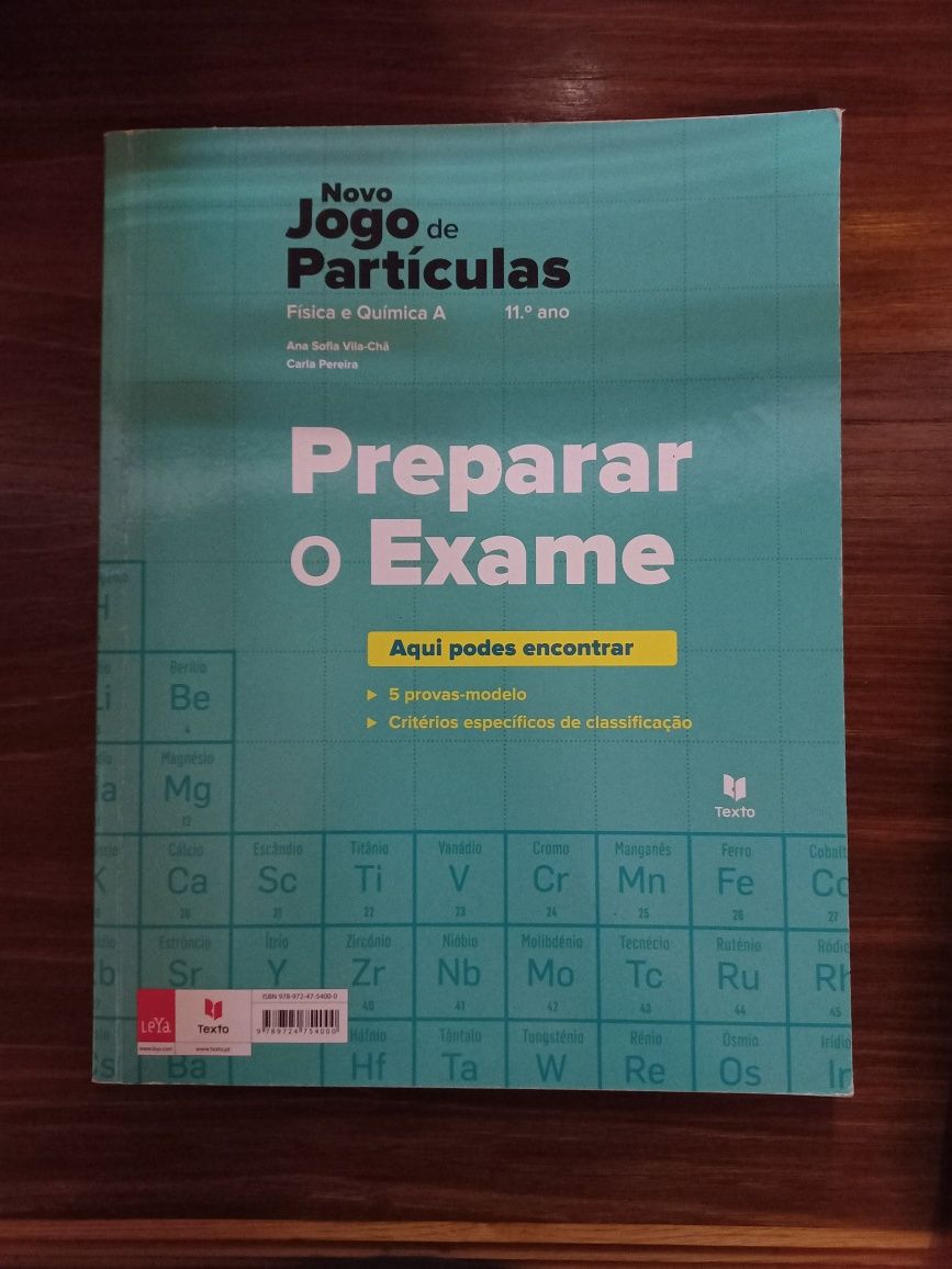 Novo Jogo de Partículas 11° ano - Física e Química A