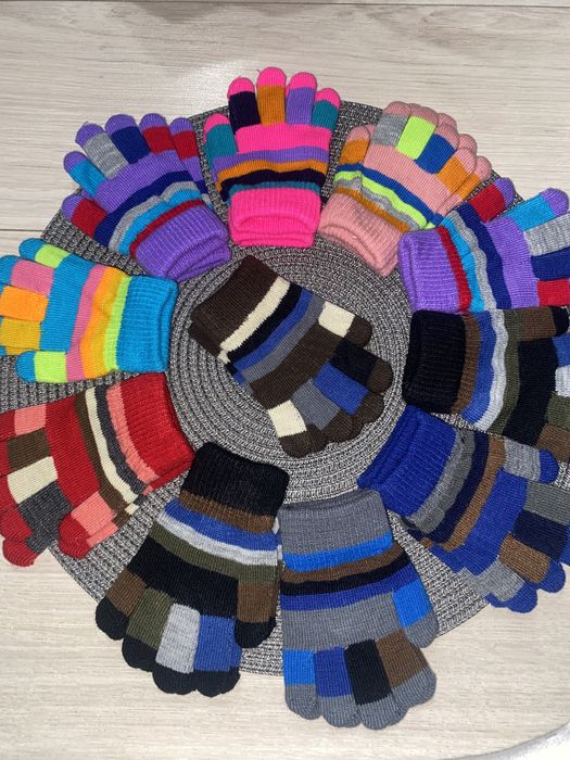 Рукавиці, перчатки дитячі Спайдер, Бетмен з начісом(перчатки детские)