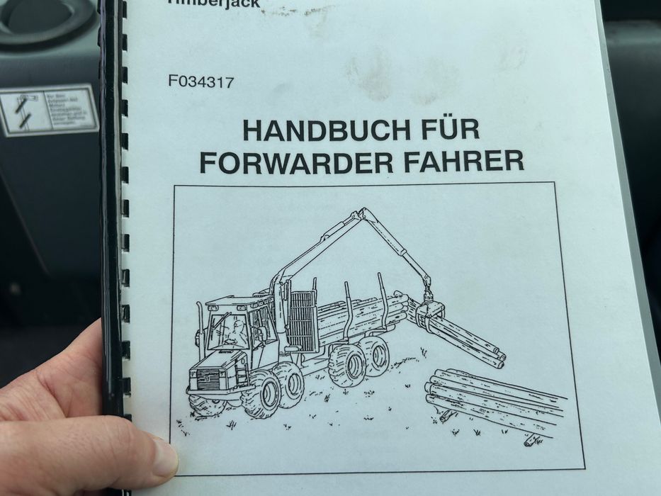 Timberjack 1010B forwarder