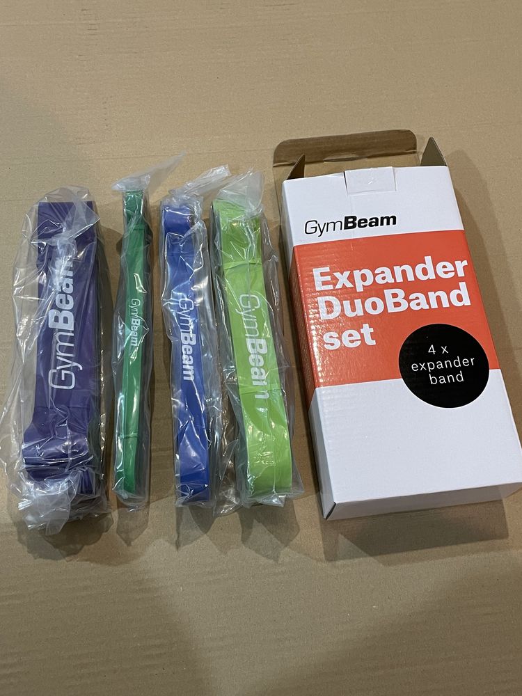 Набір еспандерів DuoBand - GymBeam резинки