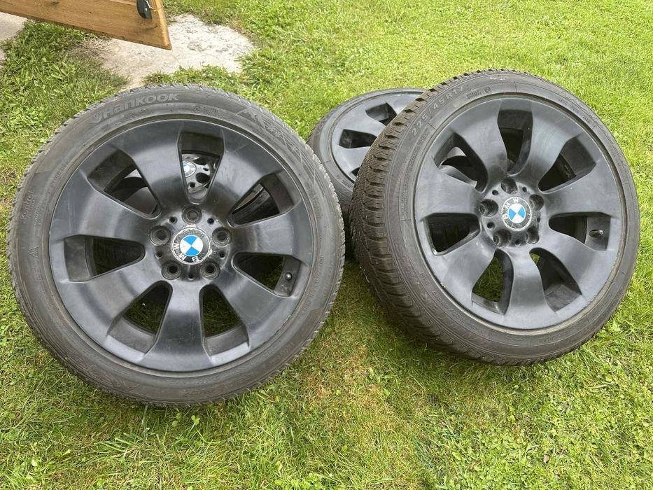 Alufelgi BMW 17” z oponami 225/45/17 koła zimowe zima