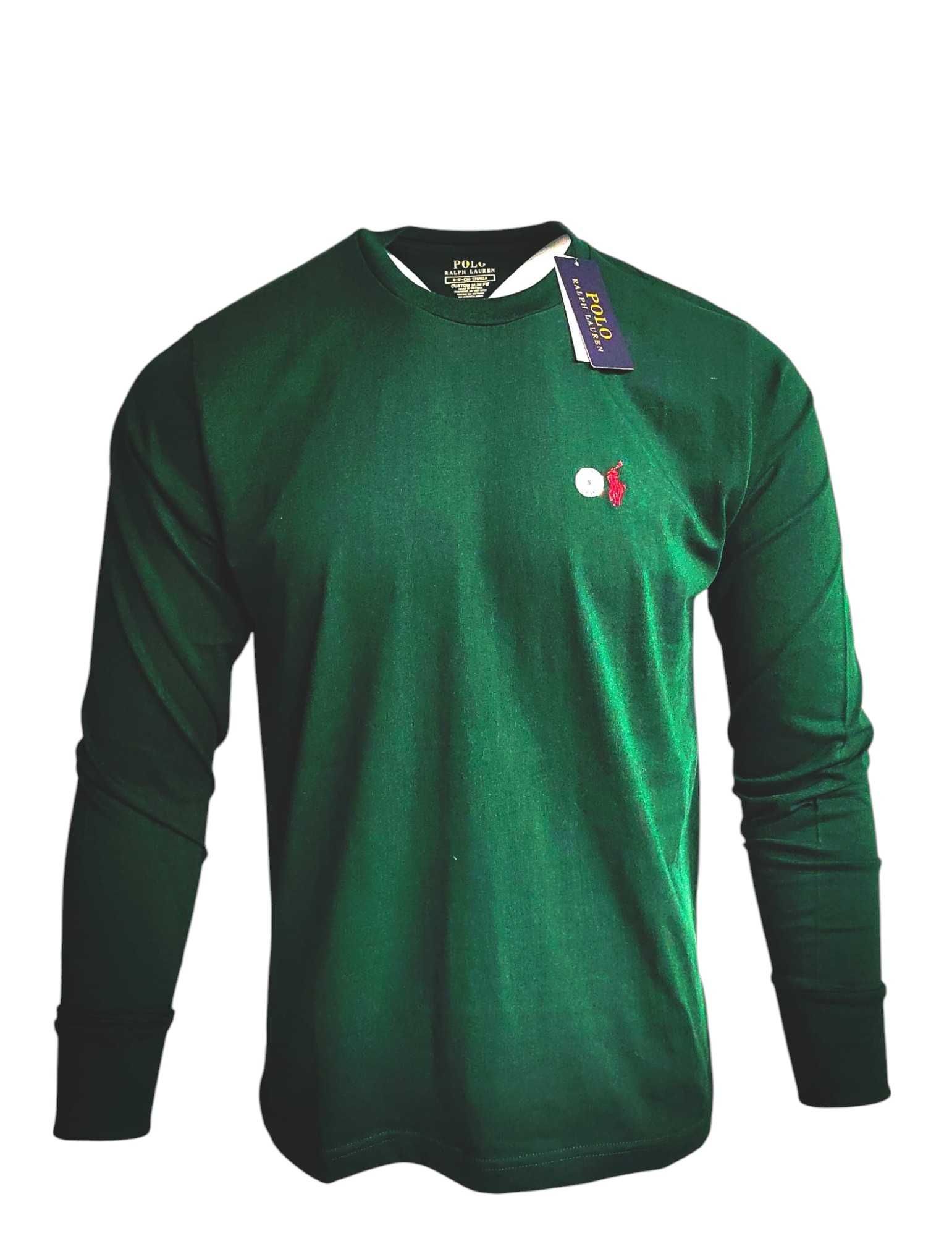 Longsleeve Koszulka Polo Ralph Lauren Zielona rozm. S