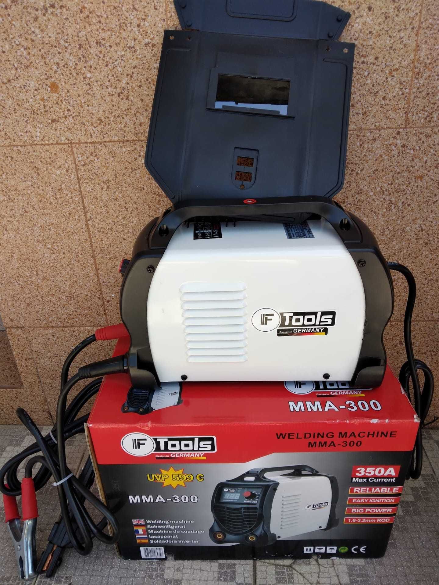 Aparalho de soldar inverter 300 amperes