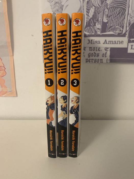 Manga Haikyuu 3 tomy